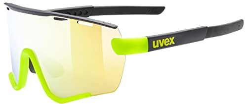 Uvex sportstyle 236 Set Sportbrille, black yellow matt/yellow, one size