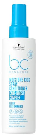SCHWARZKOPF PROFESSIONAL BC Bonacure Moisture Kick Spray Conditioner Glycerol Clean Performance 200 ml