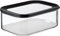 Mepal Boîte à Fromage pour Frigo - Boîte Rangement Frigo de avec Couvercle - Pour les Morceaux et les Tranches de Fromage - Conteneur Hermétique - Organisateur Frigo - 2000 ml - Black