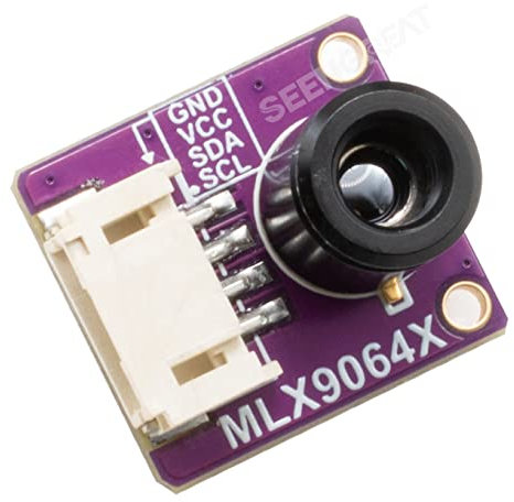 SEENGREAT MLX90640 IR Array Thermal Imaging Camera Module for Raspberry Pi, 32 x 24 Pixels, 55° Field of View Communicating, I2C Interface, Compatible with 3.3V/5V working level(55° FOV)