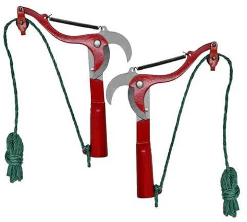 FUNOMOCYA 2pièces Sécateurs De Jardin Lot De Outils Pour Arbres Et Plantes Ciseaux à Main Pour Jardinage Et Aménagement Paysager