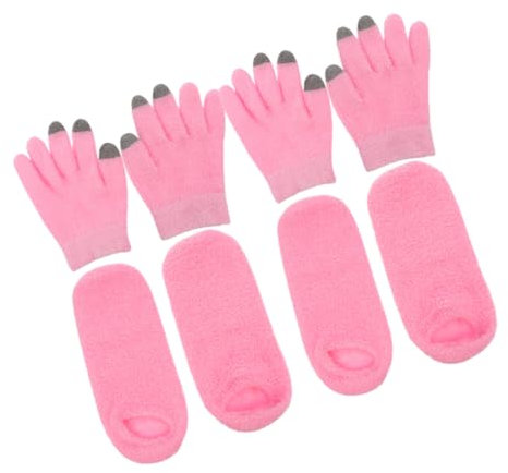 VALICLUD 2 Paar Touchscreen-Handschuhe aus Federgarn touchscreen handschuhe winterhandschuhe Feuchtigkeit Gel Fleece Handschuhe Weiche Handschuhe Schneehandschuhe kalte Handschuhe Rosa