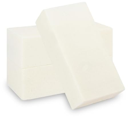 Nideen 3 Pack Dry Flower Foam (9.0 L x 4.13 W x 2.75 H) White Floral Foam Block for Artificial Flower Arrangement DIY Projects