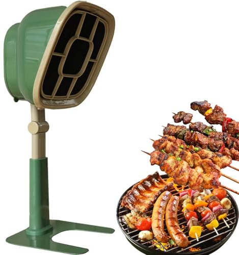 Portable Range Hood, Adjustable Angle Desktop Cooker Hood with Removable Washable Filter, Low Noise Kitchen Exhaust Fan for Indoor BBQ, Hot Pot, RV Kitchens