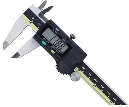 Calibro a corsoio Calibro a corsoio digitale LCD 150 200 300 mm 500-196-20 6 8 pollici Strumento di misura elettronico Acciaio inossidabile 01(150MM 500-196-20)