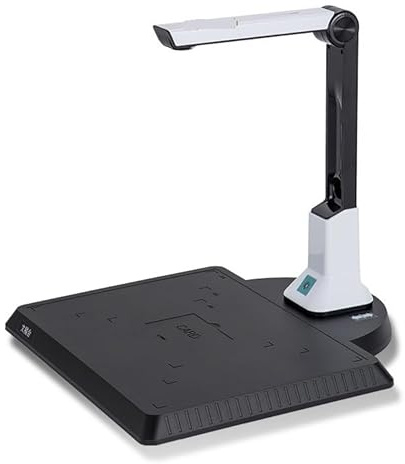 Escáner de Documentos portátil Plegable Alta Velocidad A4/A5 8 MP con SDK OCR, cámara Profesional Altura Ajustable