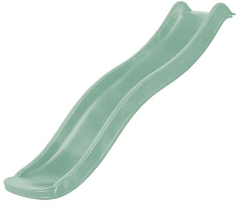 AXI Sky175 Rutsche mit Wasseranschluss Pastellgrün - 175 cm | Anbau Element für Kinder Spielturm/Spielhaus/Stelzenhaus | Wasserrutsche/Anbaurutsche für Podesthöhe 90 cm