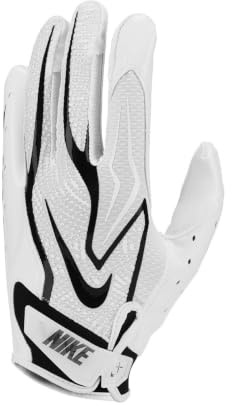 Nike Unisex Vapor Jet 9.0 FG Guanti da Football Americano White/White/Black L