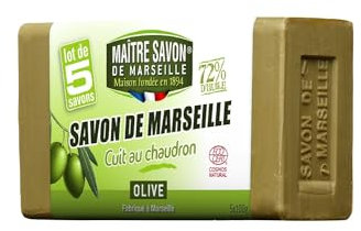Maître Savon de Marseille - Marseiller Olivenseife 5x100g - COSMOS NAT
