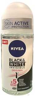NIVEA Roll-on Invisible For Black & White Fresh - 50 ml