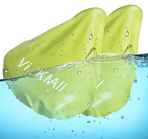 VICKMALL Sattelbezug, Sattelschutz Wasserdicht, Wasserfeste Fahrradsattel Schutzhülle, Passend für den Meisten Fahrradsattel wie Rennrad, Mountainbike, Damenrad(Grün,2PCS)