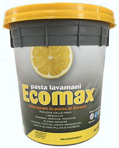 Pasta lavamani ECOMAX 3 barattoli da 1 Kg super sgrassante con glicerina MADE IN ITALY