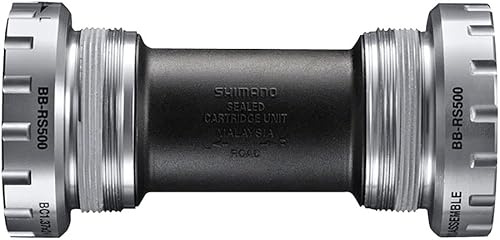 SHIMANO BB-RS501 Hollowtech II English Bottom Bracket | BB-RS501 Hollowtech II English Bottom Bracket - Lightweight Aluminum Code