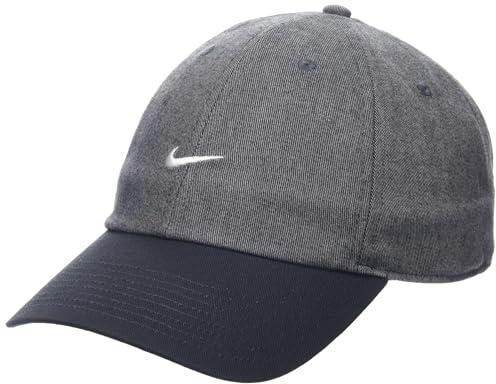 Nike FB5374-010 U NK Club Cap U CB NU L Hat Unisex Adult Black/Anthracite/White Größe M/L