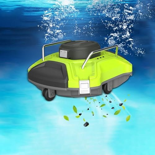 Ghoyvls Cordless Robotic Pool Vacuum Cleaner - Effortlessly Clean Your Above Ground Piscina with Our Automatic Swimming Pool Robot,20m³/h