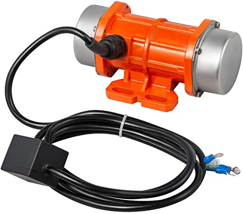 SDKEHUI Moteur Vibrateur à Béton 220V 90W Moteur pour Vibreur à Béton Monophasé Moteur Vibrant 3600 U/min Moteur de Vibration en Alliage d'Aluminium Exploitation Minière Métallurgie Charbon