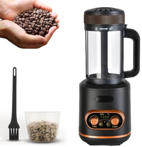 Torréfacteur à Café 240 ℃, Capacité 250 G, Avec Bouton Réglable Et Mode De Refroidissement, Température Et Temps Réglables, Adapté à La Maison, Au Café Et à D'autres Endroits