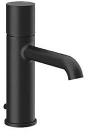 Gessi Habito Mitigeur de lavabo, avec bec, avec garniture découlement, saillie 131mm, UNITO, 70001299, 70001299, Colorazione: nero