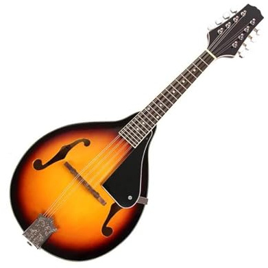Mandoline Instrument Set Für Anfänger 8 Saiten Mandoline Linde Mit Palisander Stahlsaiten Mandoline Saiteninstrument Verstellbare Brücke