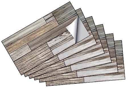 UKCOCO 6 Blätter Wasserfeste Tapeten Dekorative Tapeten Für Küche Wand Und Bodenaufkleber Made of Material