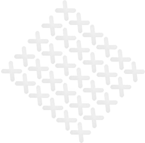 DECOMELODY 1000pièces Cales De Nivellement De Carrelage Accessoires De Système De Nivellement Pour De Carreaux Outils De Pratiques Et Efficaces