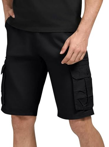 Kniepolster Arbeitshose Reithose Herren Pfanner Stretch Weiss Cargo Hose Lang Leibwächter Schwarz 2XL