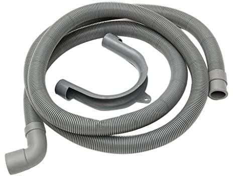 Wswqop Tuyau de Vidange Universel Flexible Coudé pour Lave-linge, 2,5 m