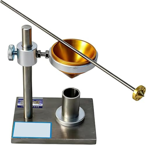 Tester Del Tasso Di Rigonfiamento Del Suolo,For Il Test Dell'umidità Del Suolo Con Agitatore A Tazza Graduata A Imbuto Da 10 Ml For Test Di Laboratorio Sul Contenuto Di Umidità Geotecnica
