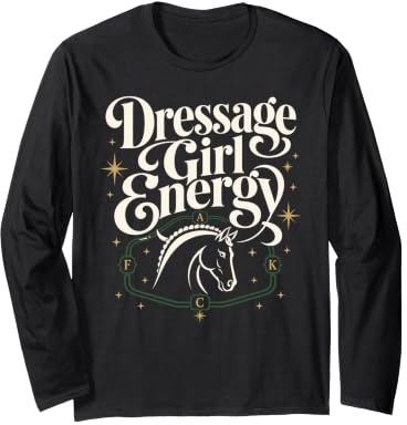 Dressage Diva Dressage Rider Dressage Queen Gift Long Sleeve T-Shirt