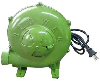 JOUFNING Soffiatore Centrifugo per Barbecue - Soffiatore Elettrico per Barbecue Blacksmith Forge, Accenditore per Camino A Carbone da Esterno, Soffietto per Camino da Cucina(150W)
