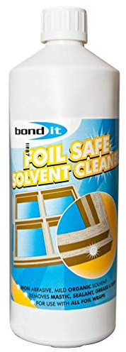 Bond-It Foil Safe Solvent Cleaner uPVC Woodgrain Window and Door (1 Ltr)