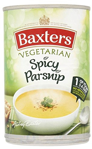 Panais soupe Baxters Végétarienne de Spicy (de 400g) - Paquet de 2