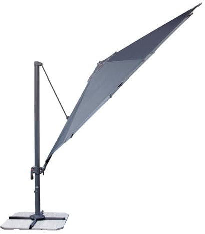 Doppler Pendelschirm 'Ravenna 400', um 360° drehbar, Ø 400 cm