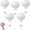 5 Piezas Decoración Papel Globo Aire Caliente,Faroles De Papel Para Globos,Globo De Papel Aire Caliente,para Decoración Fiesta Bienvenida Al Bebé Boda Del DIY Cumpleaños