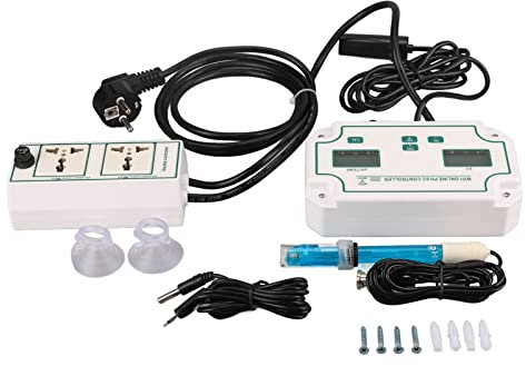 Wasserqualitätsmonitor, Wasserqualitätstester, ABS, APP-Verbindung, Wassertest-Set Für Wasserquellen, Erdlose Kultivierung, Aquarien, Schwimmbäder Mit Heißen Quellen(Europäischer Standardstecker)
