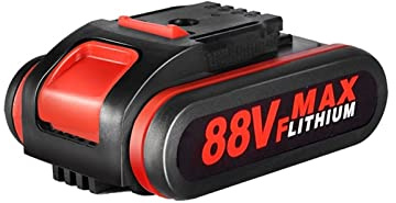 Tagliabordi e molatrice Batteria ricaricabile agli ioni di litio 88VF1500mAh for sega elettrica a batteria sega alternativa a batteria for 36VF 48VF ​​88VF (Color : 1PCS Battery, Size : Small)