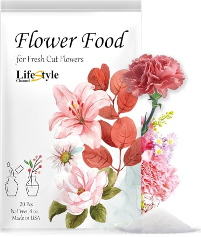 Flower Food for Fresh Cut Flowers 4 oz. by LifeStyle Channel