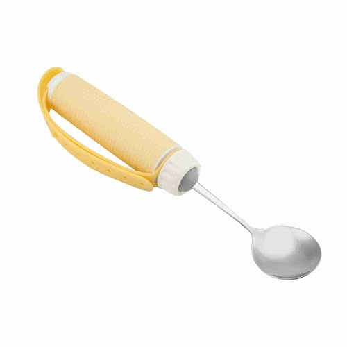 Paciente Discapacitado Artritis Anciano Utensilio Desmontable Flexible Giratorio Vajilla para Comer Tenedor para Mayor Flexibilidad y Comodidad Mientras Come para Discapacitados