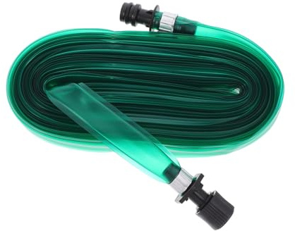 VICASKY Tubo Irrigazione Piatto per Giardino Tubo Gocciolante Flessibile con Guarnizione Interna Irrigazione Coltivazioni e Piante Poroso per Annaffiatura Uniforme Connettore Facile da