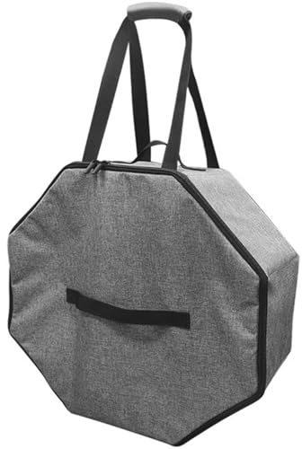 Odoukey Caja para sombreros de 17 x 7, tela Oxford a prueba de aplastamientos, caja de almacenamiento para sombreros de vaquero, estuche organizador de de gran capacidad, bolsa de almacenamiento pl