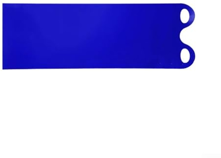 Qualoramall 1 paquete de trineo de nieve de invierno para niños y adultos, plegable, de plástico, para trineo, esquí, al aire libre, juego de nieve, uso familiar, 137 x 42 cm (azul: 137 cm)
