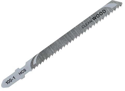 DEWALT HCS Stichsägeblatt für Holz DT2165 (100mm Gesamtlänge, 73mm Arbeitslänge, max. Schnitttiefe: 30mm, für gerade, feine Schnitte in Holz, Holzwerkstoffen und Kunststoffen) 5 Stück