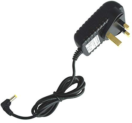 myVolts 9V power supply adaptor compatible with Elonex Websurfer CEWS7-4WHT Netbook - UK plug
