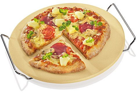 Küchenprofi Pietra per pizza, diametro 30 cm, A come mattone refrattario