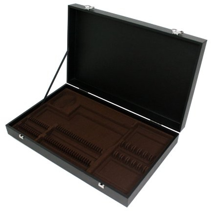 Black wooden case for 48 or 50 piece cutlery set Case & box