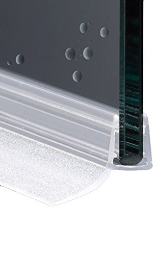 200cm EC-704 Guarnizione Box Doccia con Gocciolatoio per vetri di spessore da 6 e 8 mm