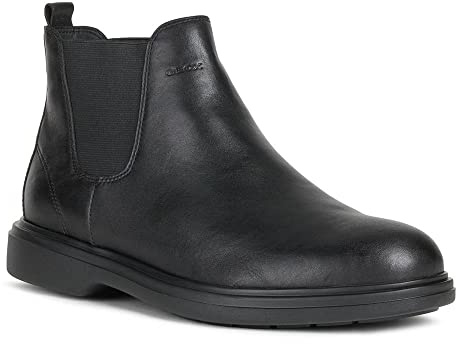 Geox Uomo U Ottavio C Stivaletti Uomo, Nero (Black), 42 EU