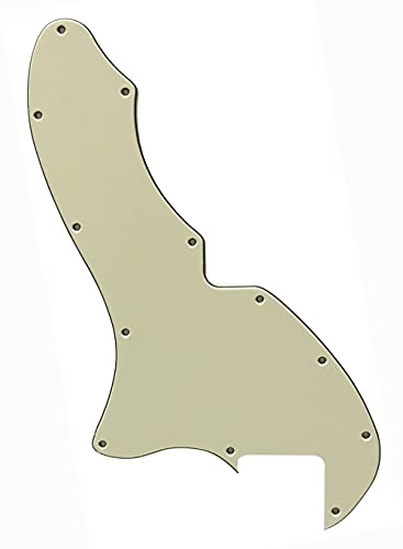 Passend für US Telecaster Thinline 69 Reissue Tele Blank Style Gitarren-Pickguard (3-lagig, mintgrün)