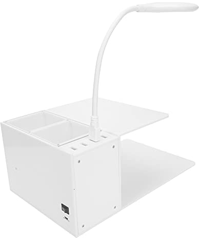Étagère D'extension de Cils,Support D'étagère D'oreiller D'extension de Cils,Extension de Cils Maquillage Outil Organisateur Support Bleu LumièRe Acrylique éTagèRe Pour Oreiller LumièRe Led
