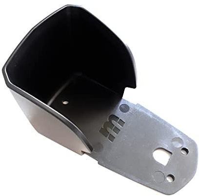 Visera universal de protección para el sensor de fotocelula de puertas de garaje automaticas, o sensor foto electrico industrial, fabricado en plástico ABS